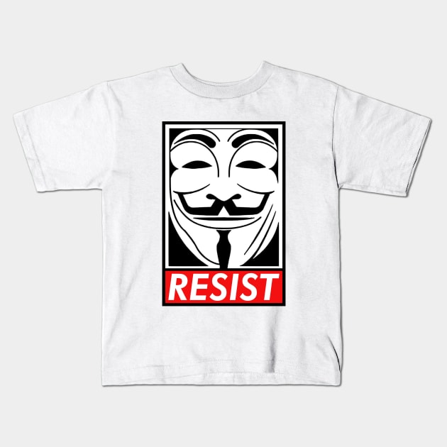 Resist Kids T-Shirt by NotoriousMedia